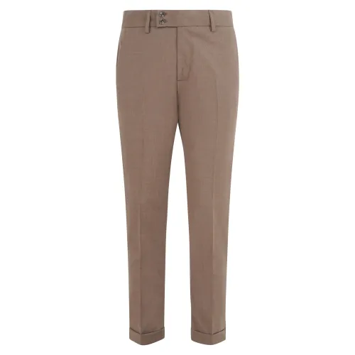 Ungaro Paris - Abito completo beige in misto lana doppiopetto basso con bottoni