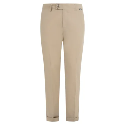 Ungaro Paris - Abito completo beige in misto lana doppiopetto basso con bottoni