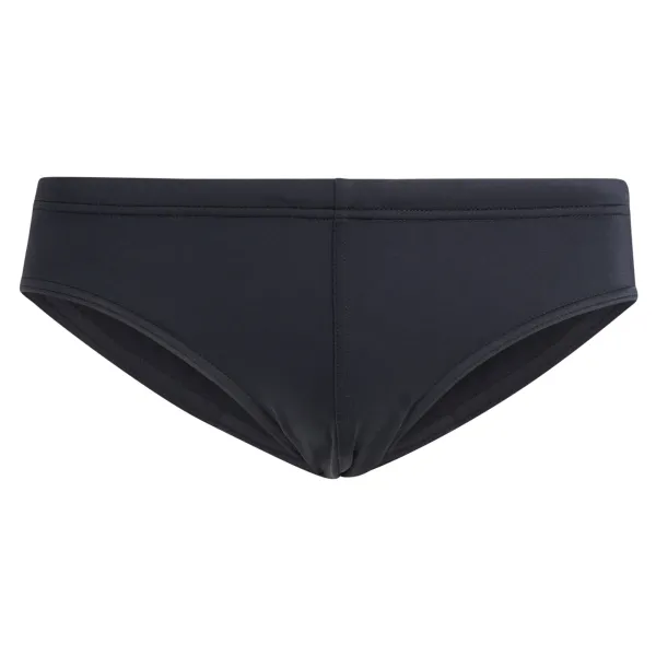 Dsquared2 - Slip mare nero con stampa foglia logo sul reto per uomo | d7b315590