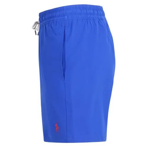 Polo Ralph Lauren - Bermuda mare azzurra con logo ricamato per uomo |