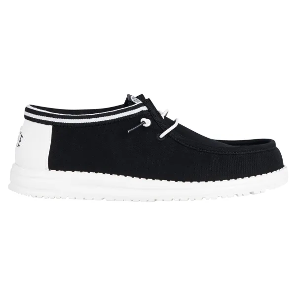 Hey Dude - Slip on nera con strisce sulla caviglia per uomo | hd 40715-66wally