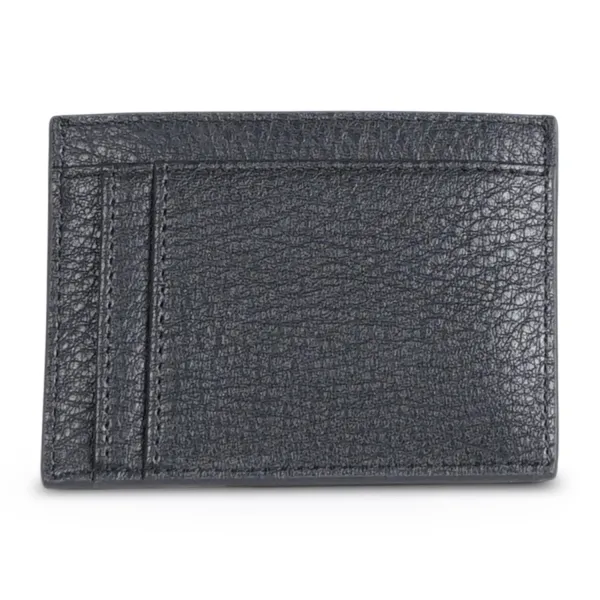 Armani Exchange - Portafoglio nero porta card in materiale riciclato per uomo | 2