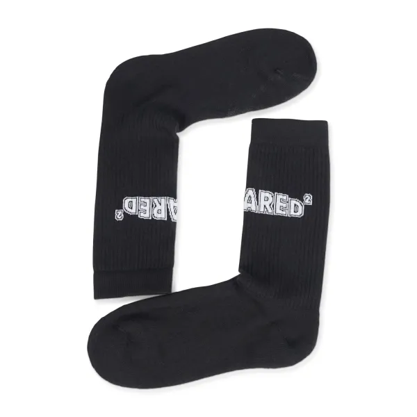 Dsquared2 - Calzini neri con logo ricamato per uomo | dfv143180 nero