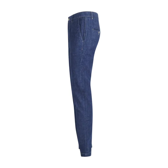 Camouflage - Jeans denim scuro tasca a filo in cotone soft touch per uomo |