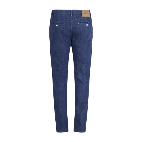 Camouflage - Jeans denim scuro tasca a filo in cotone soft touch per uomo |