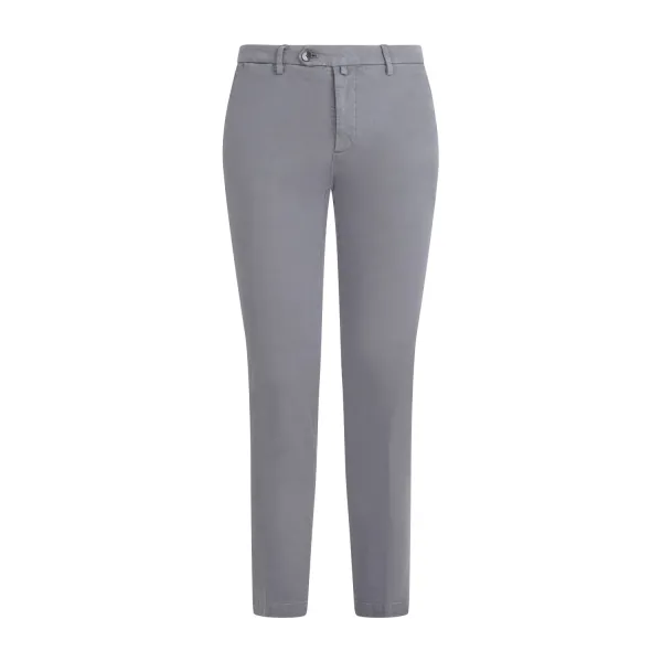 Briglia 1949 - Pantalone grigio tasca a filo in cotone per uomo | bg04 424008