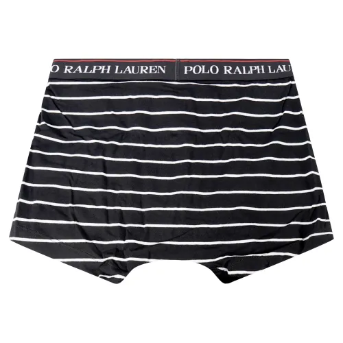 Polo Ralph Lauren - Set boxer nero da 3 pezzi a multifantasia per uomo |