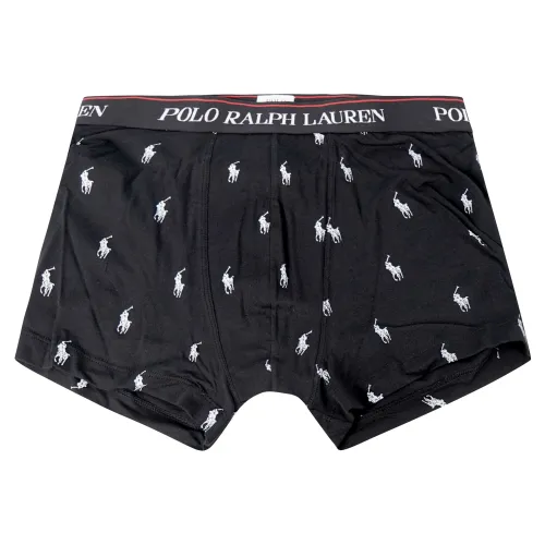 Polo Ralph Lauren - Set boxer nero da 3 pezzi a multifantasia per uomo |
