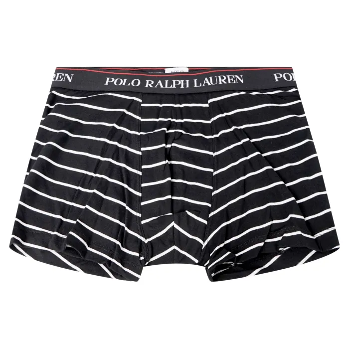 Polo Ralph Lauren - Set boxer nero da 3 pezzi a multifantasia per uomo |