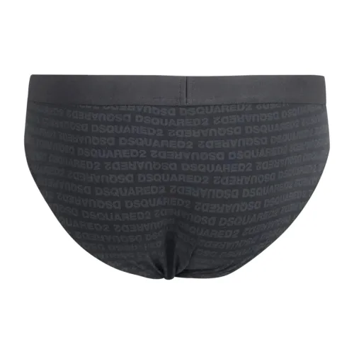 Dsquared2 - Set da due pezzi con t-shirt nera manica corta e slip per uomo |