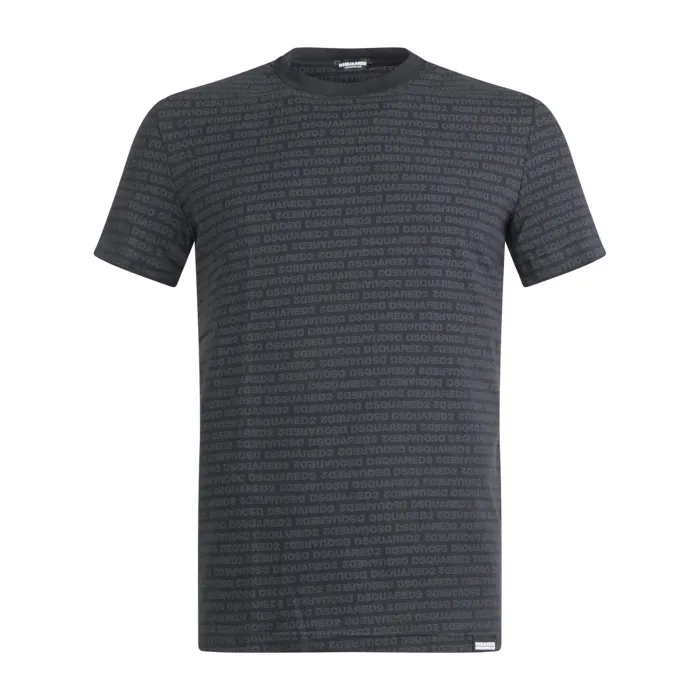 Dsquared2 - Set da due pezzi con t-shirt nera manica corta e slip per uomo |