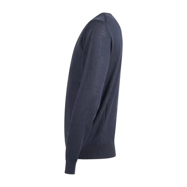 Pal Zileri - Maglione girocollo blu lana e seta per uomo | z3m0u300 nm730 01 2