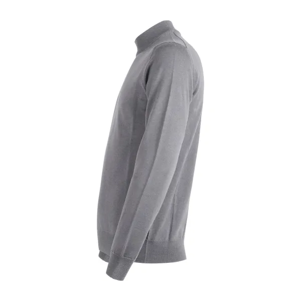 +39 Masq - Lupetto grigio in lana merino extrafine per uomo | m1012-14-01 400 2