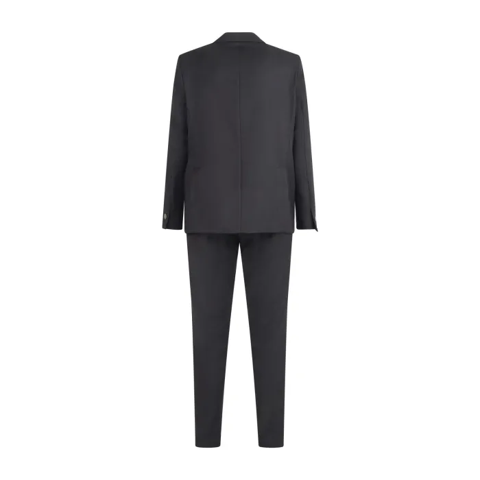 Marsem - Abito nero doppiopetto per uomo | ab40s42 t015 090nero