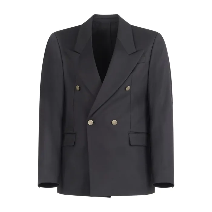 Marsem - Abito nero doppiopetto per uomo | ab40s42 t015 090nero