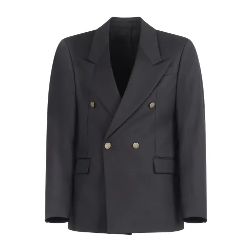 Marsem - Abito nero doppiopetto per uomo | ab40s42 t015 090nero