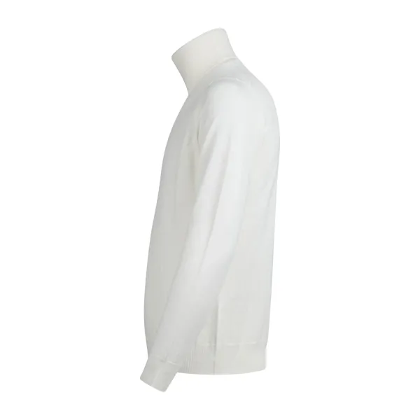 +39 Masq - Dolcevita bianco in lana merino extrafine per uomo | m1002-14-00 125 2