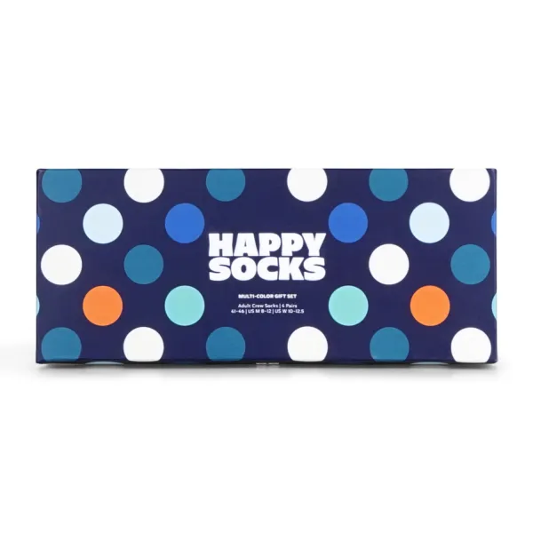 Happy Socks - Set 4 calze multicolore con fantasia classica nei colori 2