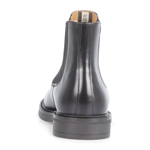 Rossi - Stivaletto marrone in pelle con elastico per uomo | 154pr calf t.moro