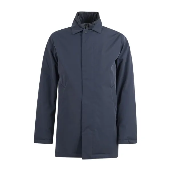 People of Shibuya - Trench blu con collo francese per uomo | akkaido pm781