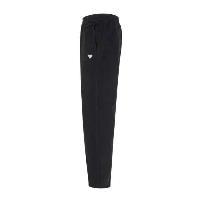 Iuter - Pantalone nero con elastico in vita per uomo | 25sitj02 black