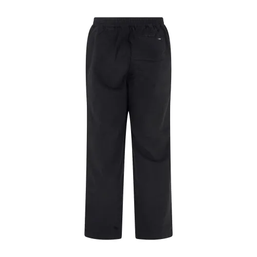 Iuter - Pantalone nero con elastico in vita per uomo | 25sitj02 black