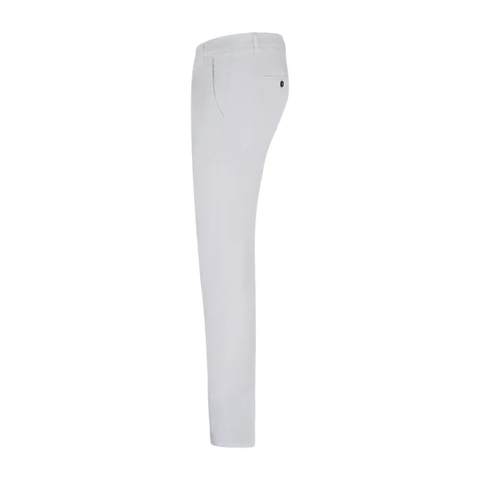 Roy Roger's - Pantalone bianco tasca a filo per uomo | rru013c9250112
