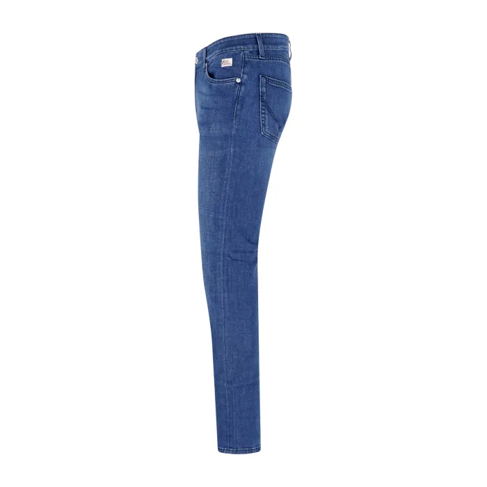 Roy Roger's - Jeans denim medio 517 Soft Elias Elite slim fit per uomo |