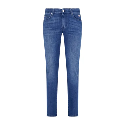 Roy Roger's - Jeans denim medio 517 Soft Elias Elite slim fit per uomo |