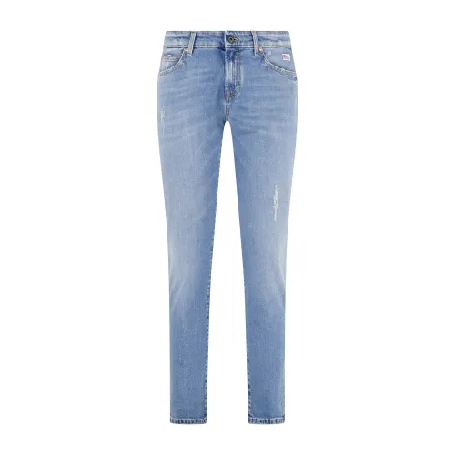 Roy Roger's - Jeans denim chiaro 527 John slim fit per uomo | rru90003d6722664
