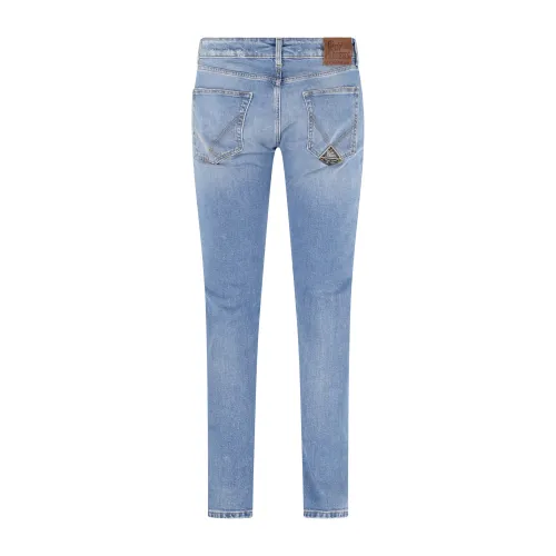 Roy Roger's - Jeans denim chiaro 527 John slim fit per uomo | rru90003d6722664