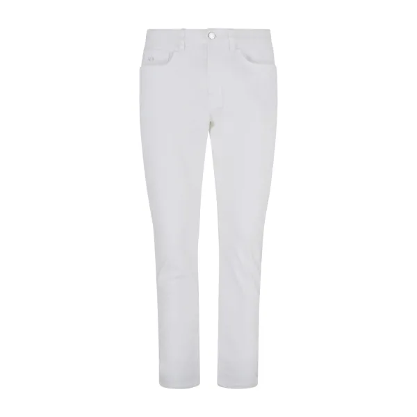 Armani Exchange - Jeans bianco 5 tasche skinny fit per uomo | xm000070 af14267