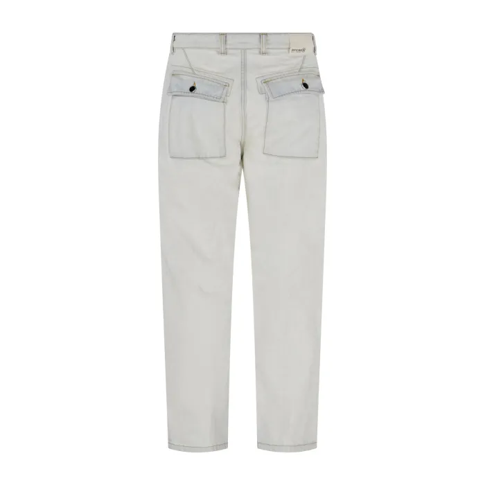 Officina36 - Jeans 5 tasche denim chiaro vestibilità Loose per uomo |