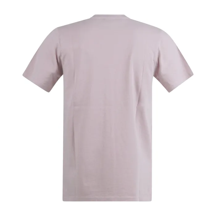 Roy Roger's - T-shirt rosa manica corta con taschino sul petto per uomo |