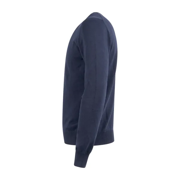 Gran Sasso - Maglione girocollo blu in cotone per uomo | paricollo m/l 55167 2