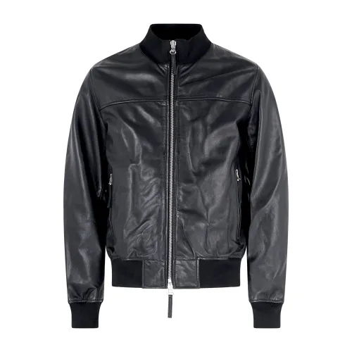 Roy Roger's - Giubbotto nero madison in pelle per uomo | rru216cb94xxxx
