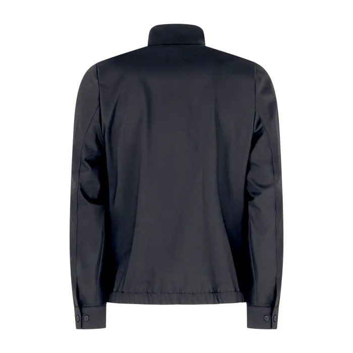 Unity - Giubbotto nero con zip per uomo | ja-rewind-25 black