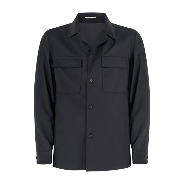 Briglia 1949 - Giacca nera John in lana vergine zignone per uomo | john 325108