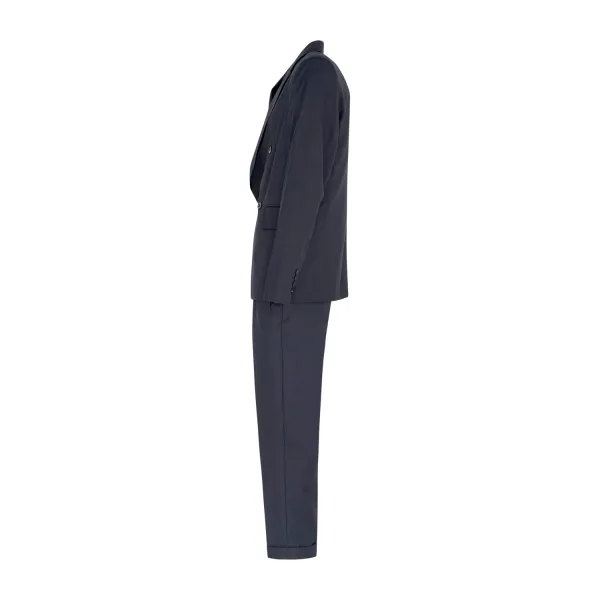 Richmond X - Abito nero doppiopetto bahuim per uomo | ump25226gchb black 2