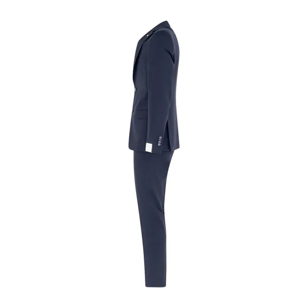 L.B.M. 1911 - Abito blu monopetto tailored lana vergine DR8 per uomo | m3183 2