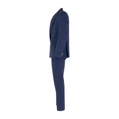 Marsem - Abito blu doppiopetto basso per uomo | g078s p042 t109 080blu