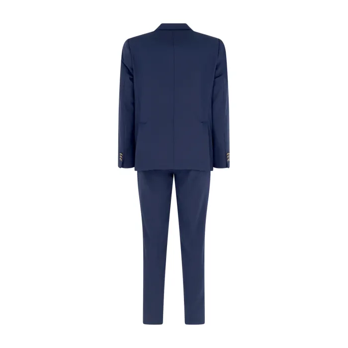 Marsem - Abito blu doppiopetto basso per uomo | g078s p042 t109 080blu