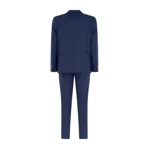 Marsem - Abito blu doppiopetto basso per uomo | g078s p042 t109 080blu