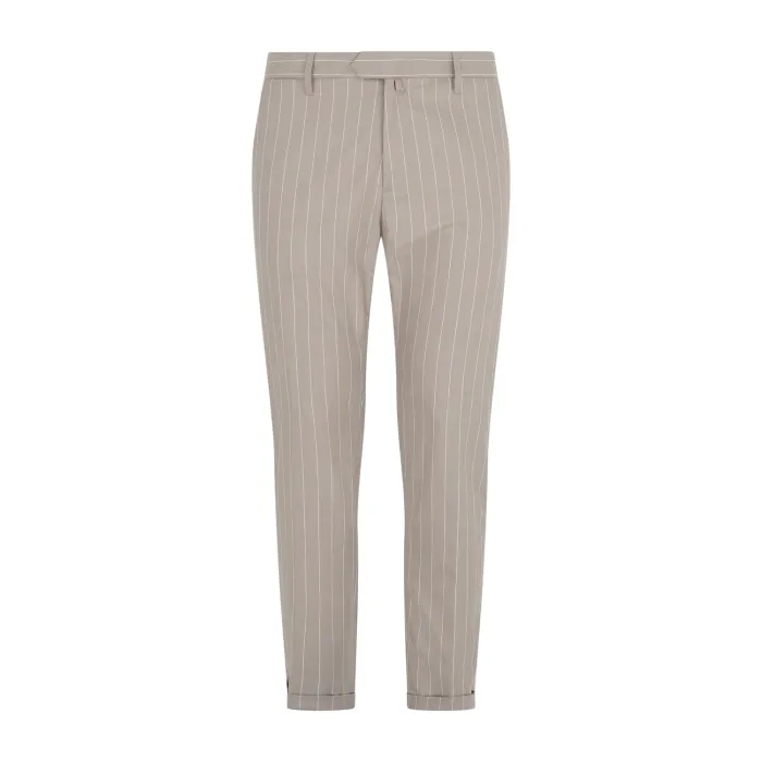 Officina36 - Abito beige monopetto fantasia gessato per uomo | 0151200189 beige
