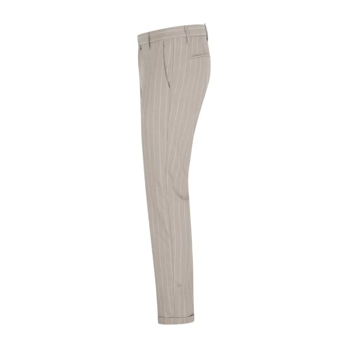 Officina36 - Abito beige monopetto fantasia gessato per uomo | 0151200189 beige