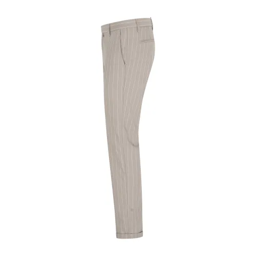 Officina36 - Abito beige monopetto fantasia gessato per uomo | 0151200189 beige