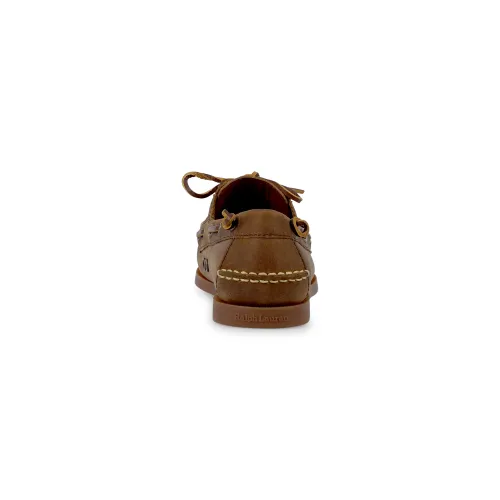 Polo Ralph Lauren - Mocassino marrone Merton in pelle per uomo | 803932219002
