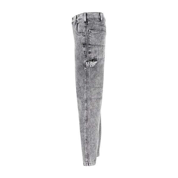 Dickies - Jeans grigio Garyville light 5 tasche con tasca laterale per uomo | 2
