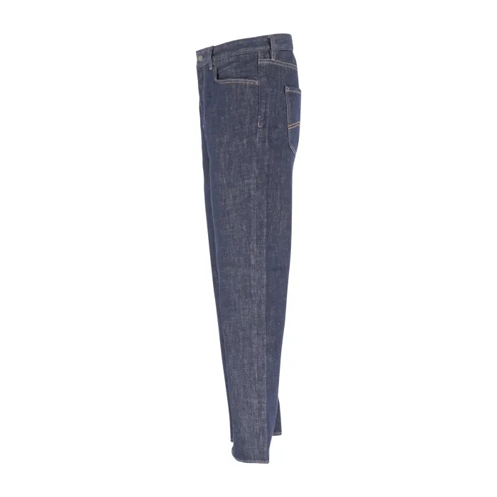 Armani Exchange - Jeans denim scuro 5 tasche baggy fit per uomo | xm000069
