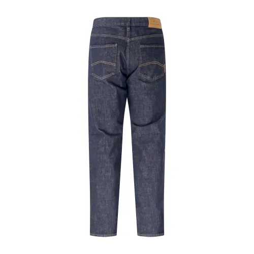 Armani Exchange - Jeans denim scuro 5 tasche baggy fit per uomo | xm000069